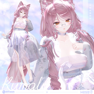 【VRChat】【Fusion Hanbok 퓨전한복】【ミルティナ/Milltina/愛莉/Airi/クマリ/KUMALY】 缩略图 9