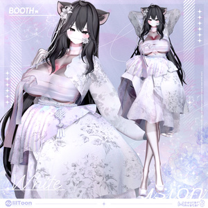【VRChat】【Fusion Hanbok 퓨전한복】【ミルティナ/Milltina/愛莉/Airi/クマリ/KUMALY】 缩略图 8