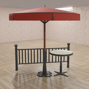 Parasol & Fence Set