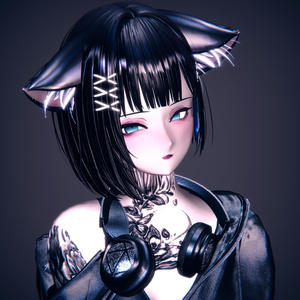 [オリジナル設定済みアバターHeadモデル] SNOOZ [13アバター素体対応] #SNOOZ3D 缩略图 26