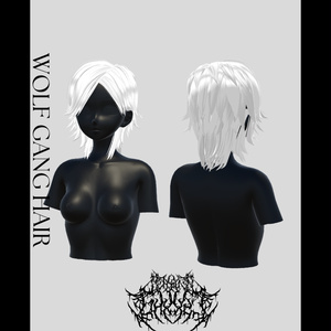 [ Hair ] WOLF GANG HAIR [ 10Avatars ] 缩略图 3