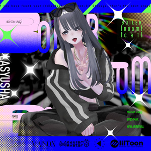 【Hair付き！】💗Boiler Room Cat💙【16Avatars対応】#Maison_Usagi091 缩略图 13