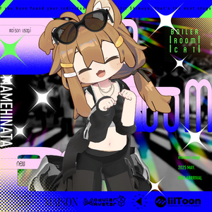 【Hair付き！】💗Boiler Room Cat💙【16Avatars対応】#Maison_Usagi091 缩略图 15