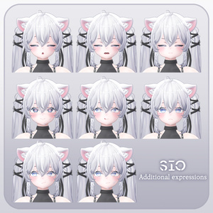 【オリジナル3Dモデル】 Sio / しお / ver.2.01 缩略图 10