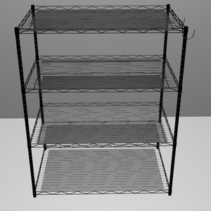3Dモデル　ラック