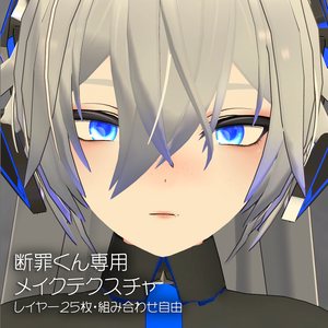 【テクスチャ】断罪専用ナチュラルメイクテクスチャ(PSDレイヤー25枚)