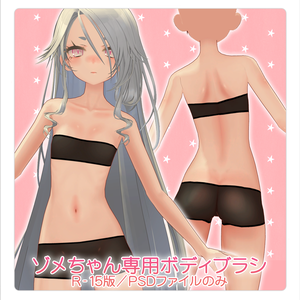 【R-15】ゾメちゃん専用ボディブラシ（PSDファイル）