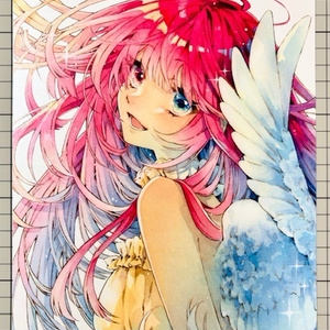 直筆/イラストミニ色紙/2022】 - Yuki Saizima Store - BOOTH