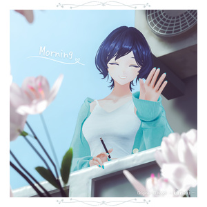 となりの霧崎さん -kirisaki- オリジナル3Dモデル 缩略图 2