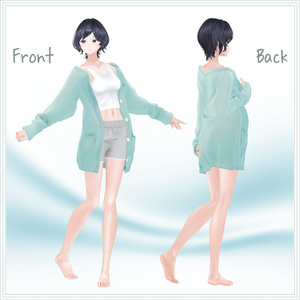 となりの霧崎さん -kirisaki- オリジナル3Dモデル 缩略图 5