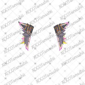 Stylized Vtuber Wolf Ears