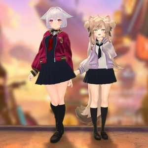 【25アバター対応】スクールセーラー服 缩略图 19