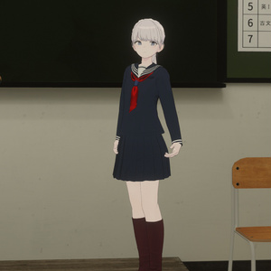 【25アバター対応】スクールセーラー服 缩略图 11