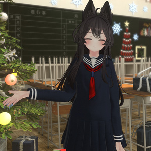 【25アバター対応】スクールセーラー服 缩略图 22