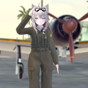 【11アバター対応】日本海軍航空隊飛行服セット 缩略图 6