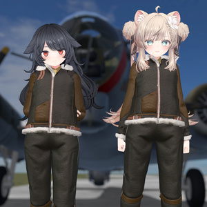 【12アバター対応】B-3 ボマージャケットセット 缩略图 6
