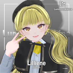 オリジナル3Dモデル「リリエネ Lilliene」