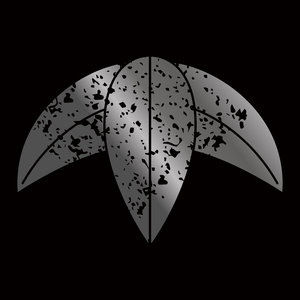 ダウンロード販売素材・メタリック家紋素材【廉価版】・笹①【８種】(AI, PNG形式)
