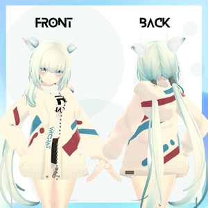 梅雨ちゃん用オーバーサイズパーカー衣装【スキニング済み&PB対応】 缩略图 3