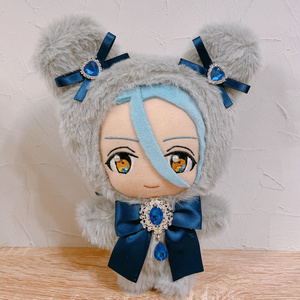 16センチぬい着ぐるみ 水色うさ耳 - miyaあむあむ - BOOTH
