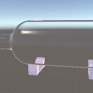 【無料】 VRChat想定 透明ガラス瓶