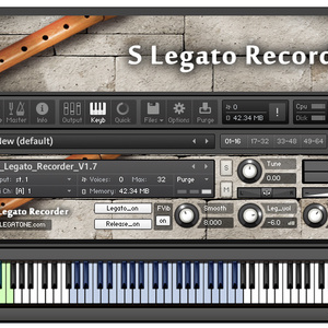 リコーダー音源 S Legato Recorder for KONTAKT