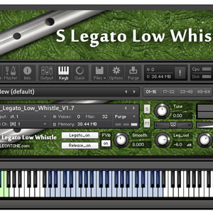 ローホイッスル音源 S Legato Low Whistle for KONTAKT