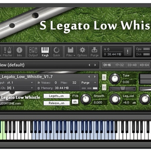 ローホイッスル音源 S Legato Low Whistle for KONTAKT