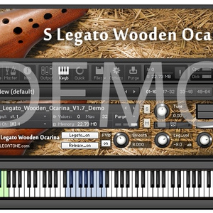 オカリナ音源 S Legato Wooden Ocarina for KONTAKT Free Demo - フリー音源