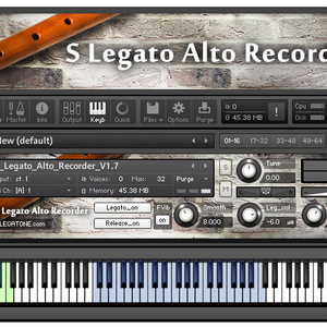 リコーダー音源 S Legato Alto Recorder for KONTAKT