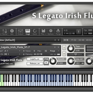 アイリッシュフルート音源 S Legato Irish Flute for KONTAKT