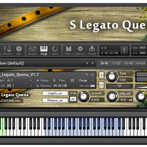 ケーナ音源 S Legato Quena for KONTAKT