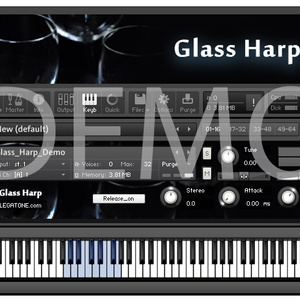 グラスハープ音源 Glass Harp for KONTAKT Free Demo - フリー音源