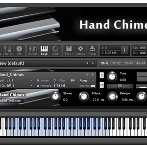 ハンドチャイム音源 Hand Chimes for KONTAKT
