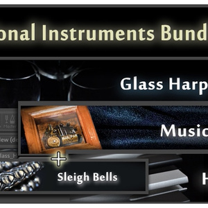 オルゴール・ハンドチャイム・グラスハープ音源セット Tonal Instruments Bundle (限定特典あり)