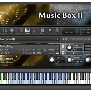オルゴール音源 Music Box II for KONTAKT