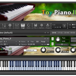 トイピアノ音源 Toy Piano II for KONTAKT