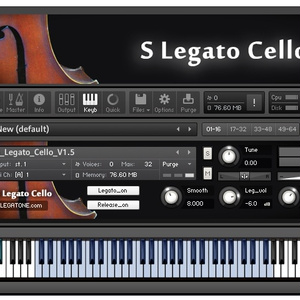 チェロ音源 S Legato Cello for KONTAKT