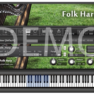 ハープ音源 Folk Harp for KONTAKT Free Demo - フリー音源