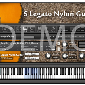 ギター音源 S Legato Nylon Guitar for KONTAKT Free Demo - フリー音源