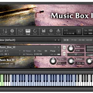 オルゴール音源 Music Box III for KONTAKT