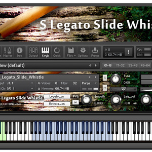スライドホイッスル音源 S Legato Slide Whistle for KONTAKT