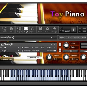 トイピアノ音源 Toy Piano III for KONTAKT