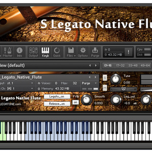 ネイティブフルート音源 S Legato Native Flute for KONTAKT