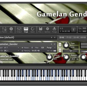 ガムラン音源 Gamelan Gender for KONTAKT