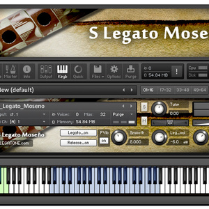 モセーニョ音源 S Legato Moseno for KONTAKT