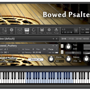 サルテリー音源 Bowed Psaltery for KONTAKT