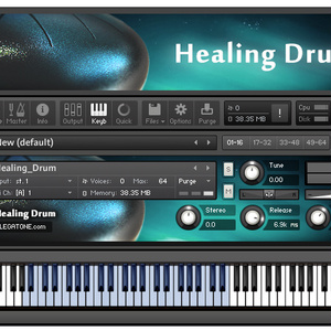 ヒーリングドラム音源 Healing Drum for KONTAKT