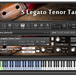 タルカ音源 S Legato Tenor Tarka for KONTAKT