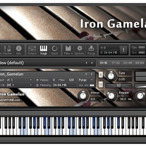 ガムラン音源 Iron Gamelan for KONTAKT